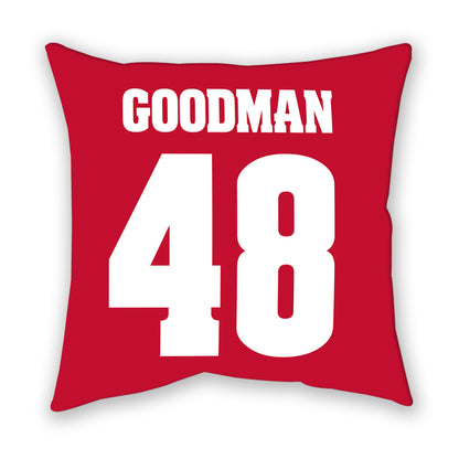 Wisconsin - NCAA Football : Andrew Goodman - Pillow-1