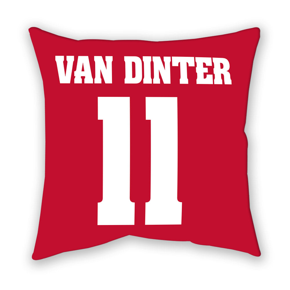 Wisconsin - NCAA Football : Carson Van Dinter - Pillow-1