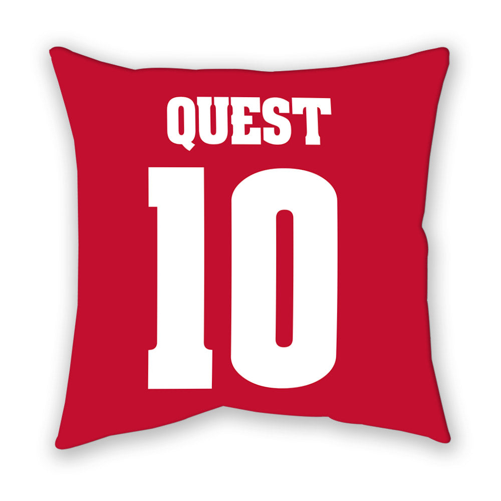 Wisconsin - NCAA Women's Volleyball : Madison Quest - Pillow-1