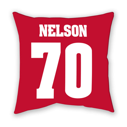 Wisconsin - NCAA Football : Barrett Nelson - Pillow-1