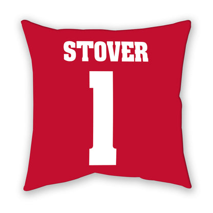 Wisconsin - NCAA Women's Soccer : Drew Stover - Pillow-1