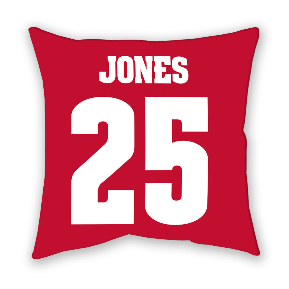 Wisconsin - NCAA Men's Soccer : Ellis Jones - Pillow-1