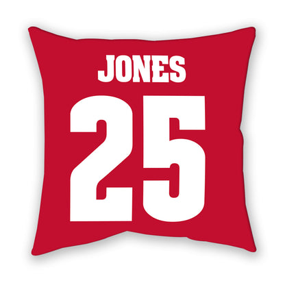 Wisconsin - NCAA Men's Soccer : Ellis Jones - Pillow-1