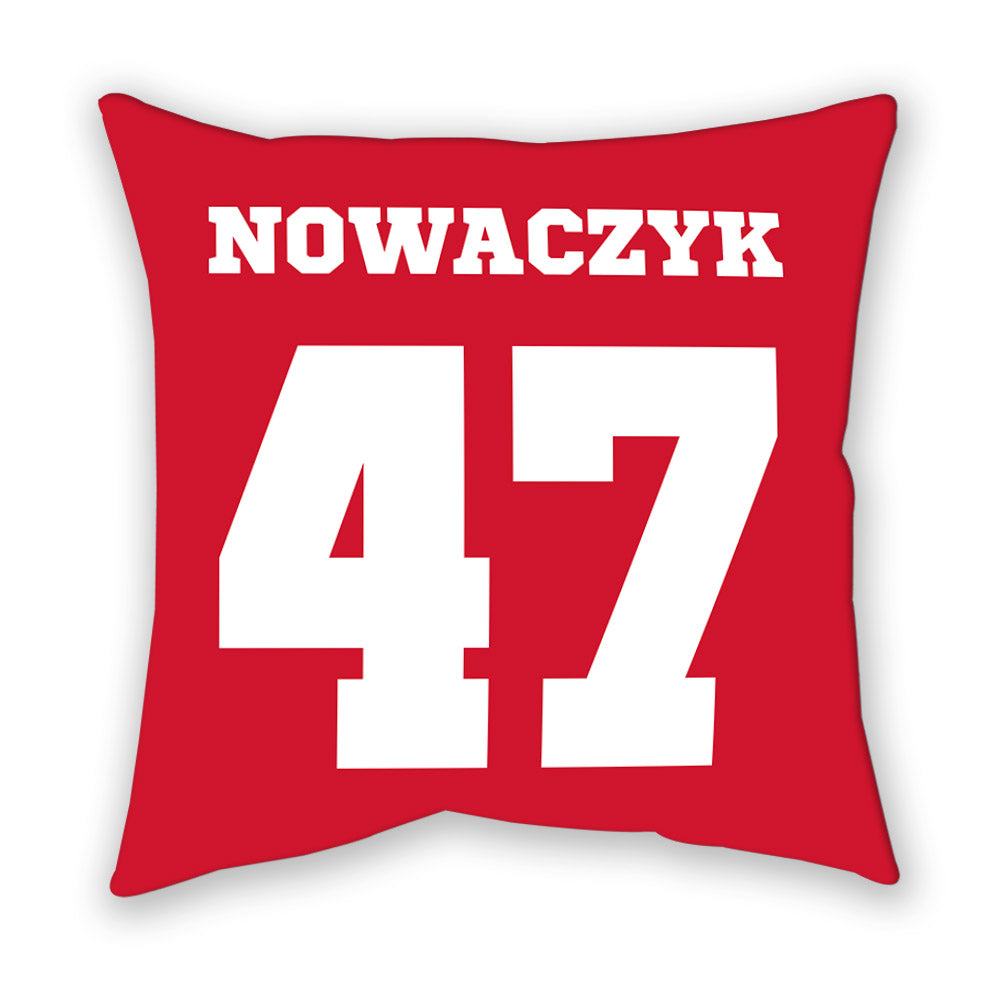 Nebraska - NCAA Baseball : Colin Nowaczyk - Pillow-1