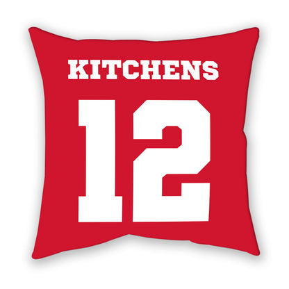 Nebraska - NCAA Baseball : Cole Kitchens - Pillow-1