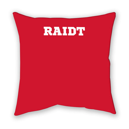 Nebraska - NCAA Women's Tennis : Conley Raidt - Pillow-1