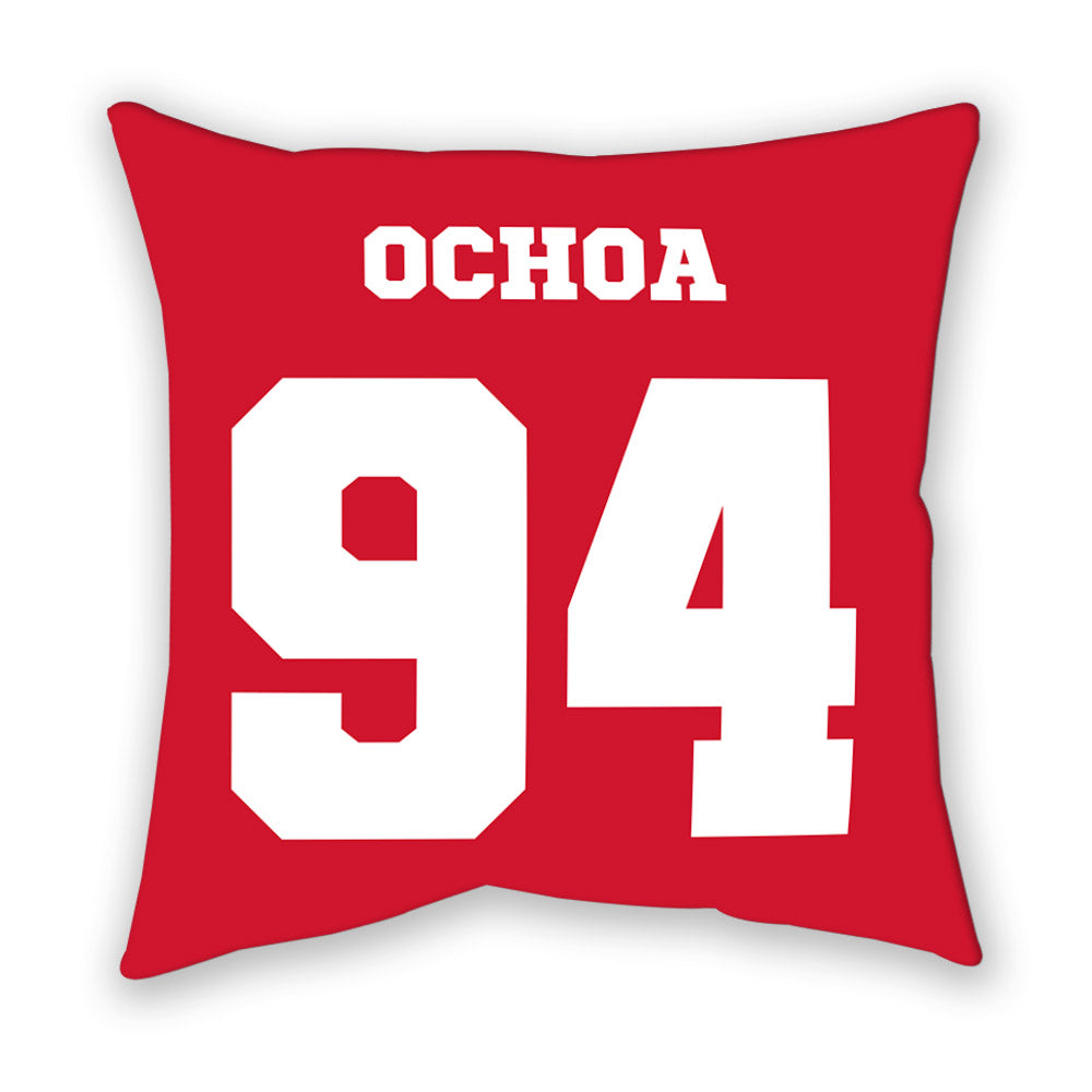 Nebraska - NCAA Football : Jordan Ochoa - Pillow-1