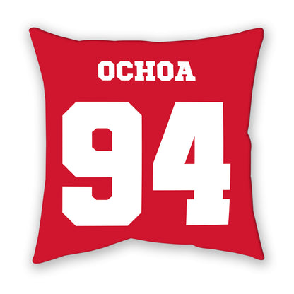 Nebraska - NCAA Football : Jordan Ochoa - Pillow-1