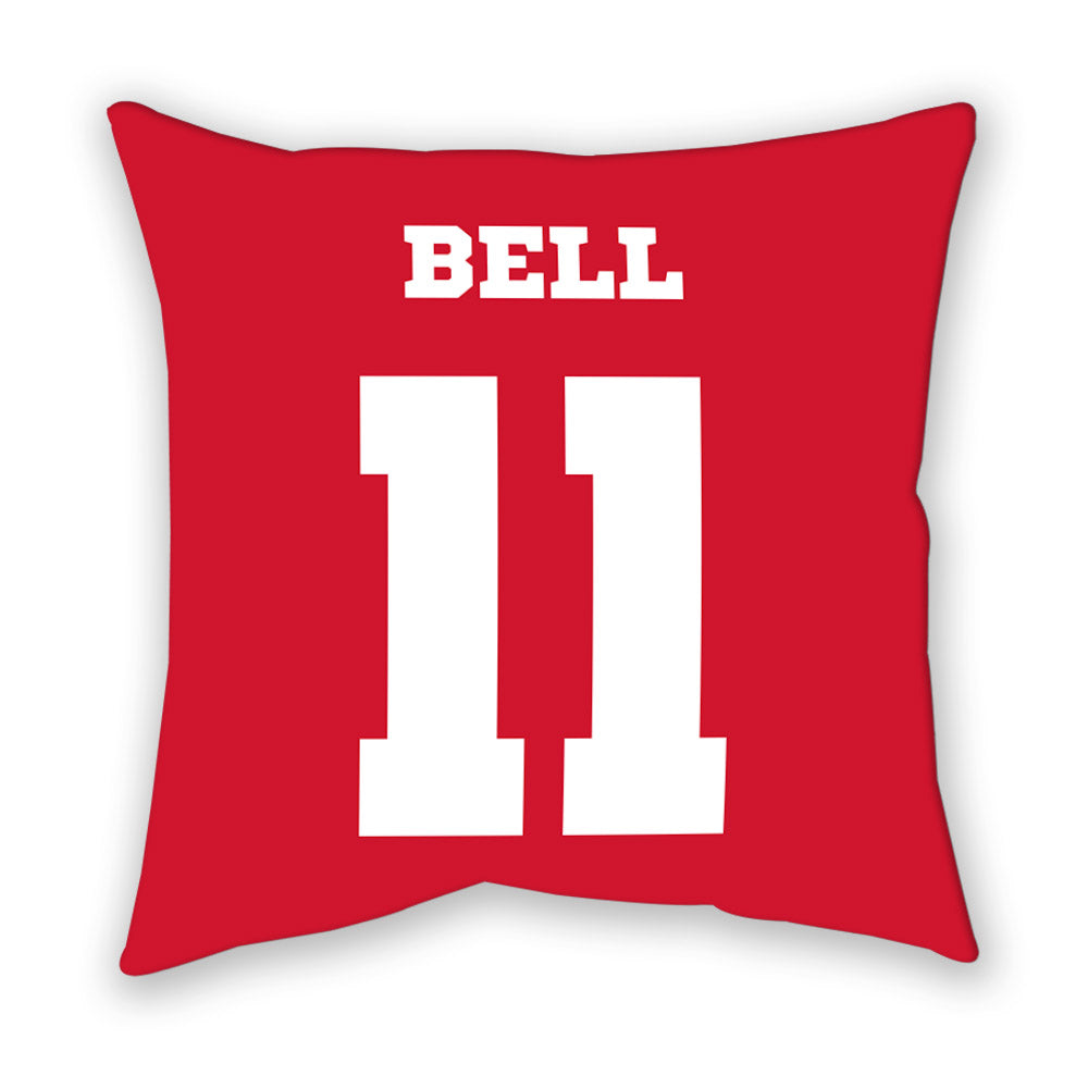 Nebraska - NCAA Football : Demitrius Bell - Pillow-1