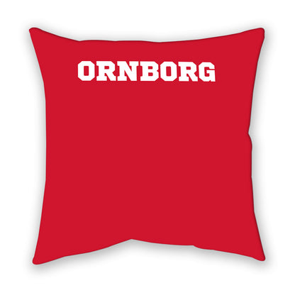 Nebraska - NCAA Men's Track & Field : Albin Ornborg - Pillow-1