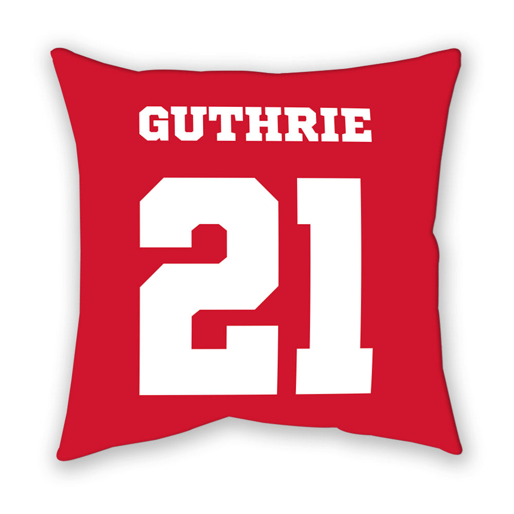 Nebraska - NCAA Football : Rex Guthrie - Pillow-1