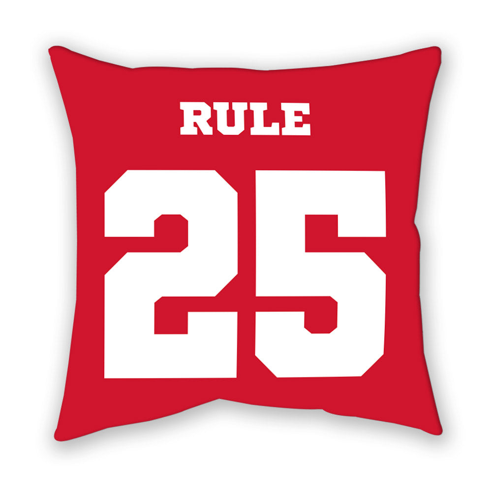 Nebraska - NCAA Football : Jamal Rule - Pillow-1