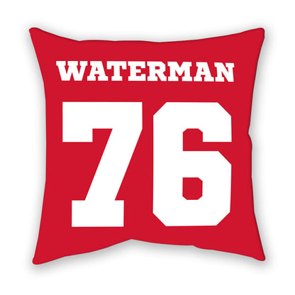 Nebraska - NCAA Football : Rex Waterman - Pillow-1