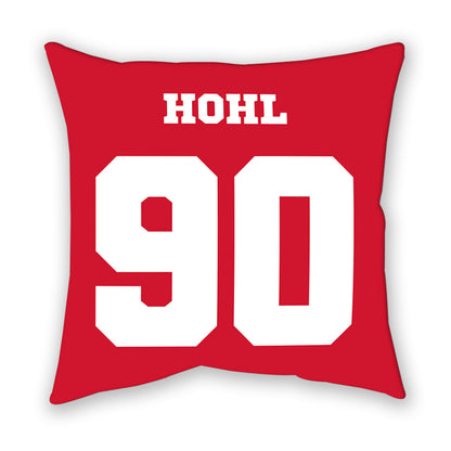 Nebraska - NCAA Football : John Hohl - Pillow-1
