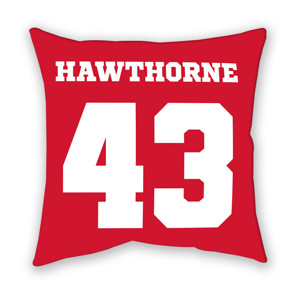 Nebraska - NCAA Football : Will Hawthorne - Pillow-1