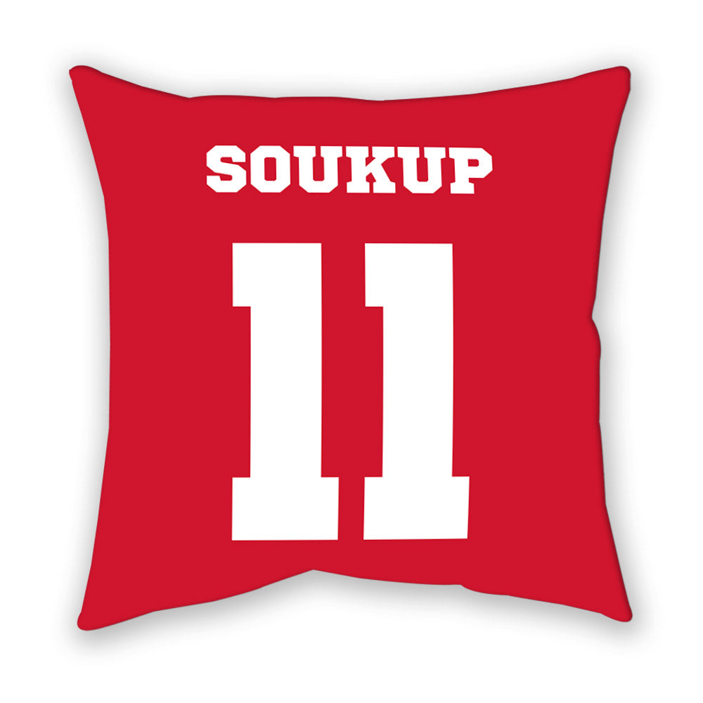 Nebraska - NCAA Football : Bode Soukup - Pillow-1