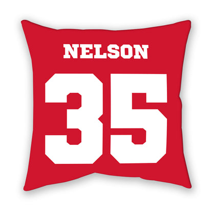 Nebraska - NCAA Football : Mekhi Nelson - Pillow-1