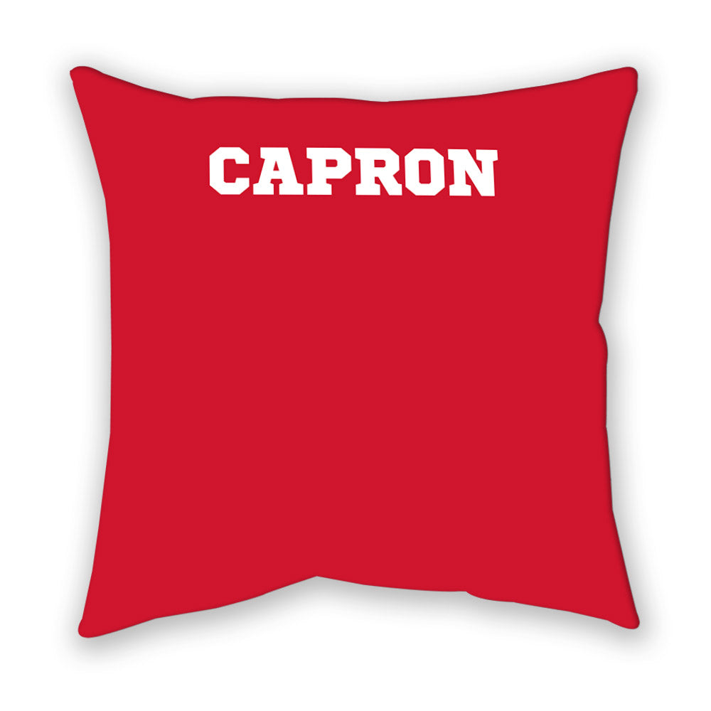 Nebraska - NCAA Women's Bowling : Karina Capron - Pillow-1