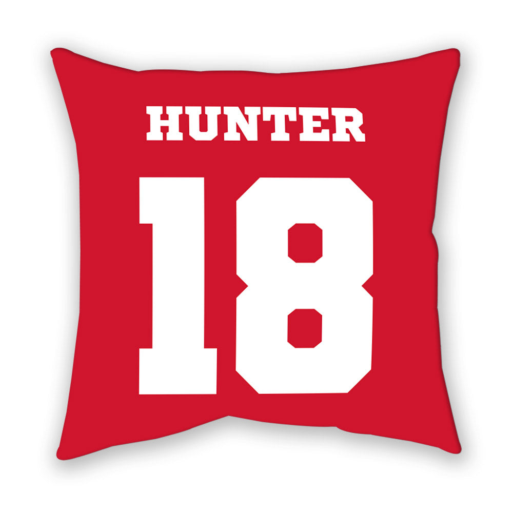 Nebraska - NCAA Women's Volleyball : Ryan Hunter - Pillow-1