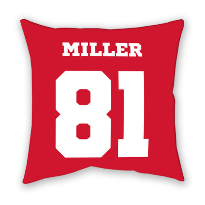Nebraska - NCAA Football : Hayes Miller - Pillow-1