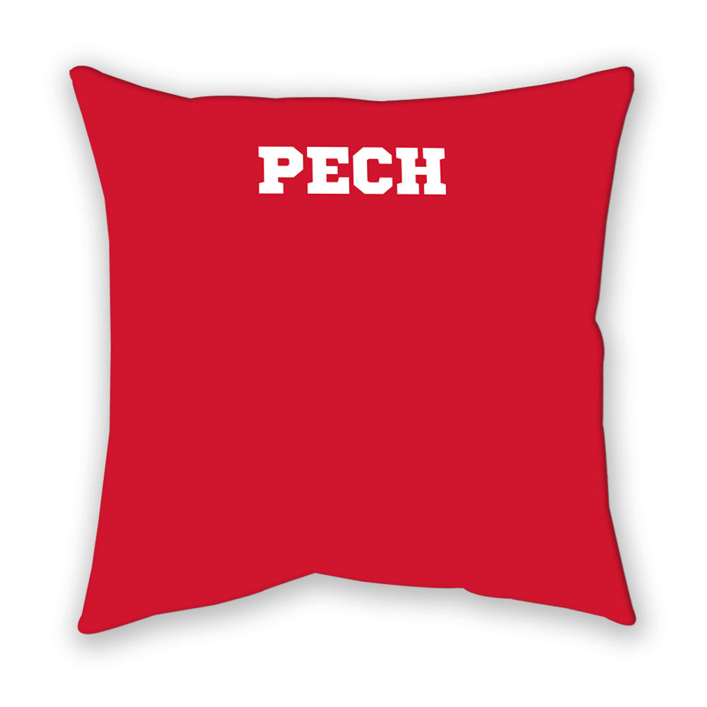 Nebraska - NCAA Women's Gymnastics : Peyton Pech - Pillow-1