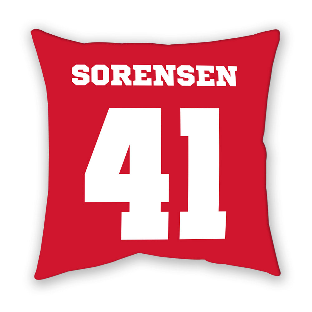 Nebraska - NCAA Football : Luke Sorensen - Pillow-1