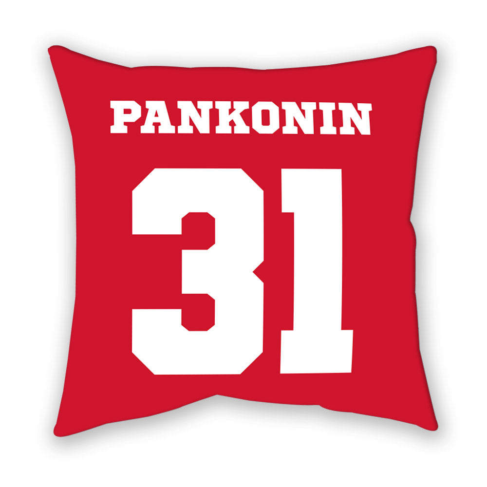 Nebraska - NCAA Baseball : Auden Pankonin - Pillow-1