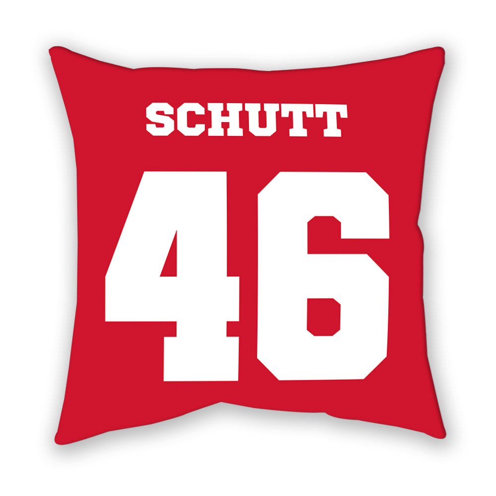 Nebraska - NCAA Football : Connor Schutt - Pillow-1