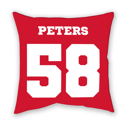 Nebraska - NCAA Football : Jake Peters - Pillow-1