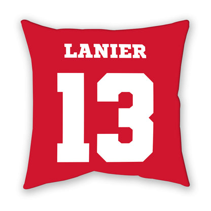Nebraska - NCAA Men's Basketball : Jacob Lanier - Pillow-1