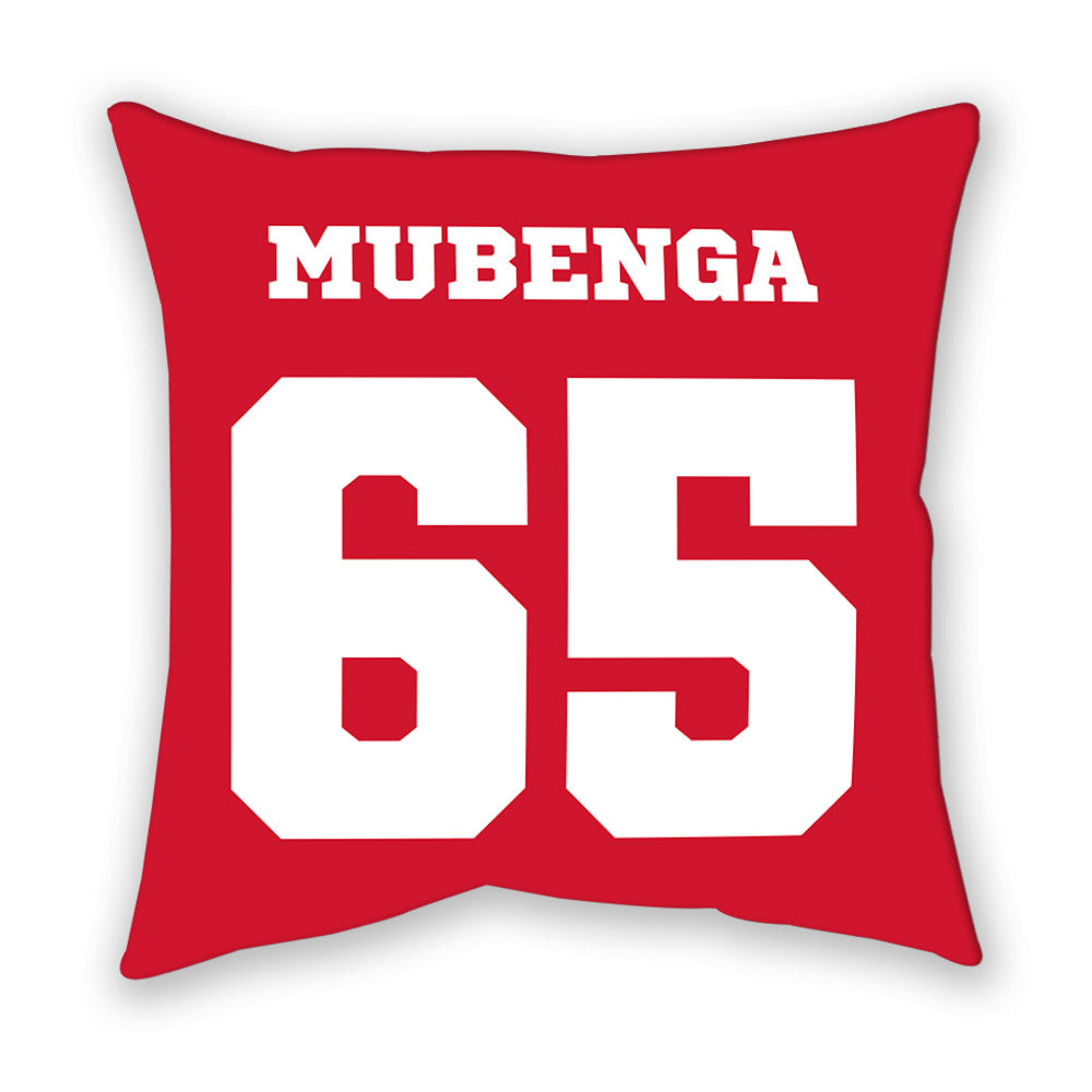 Nebraska - NCAA Football : Paul Mubenga - Pillow-1