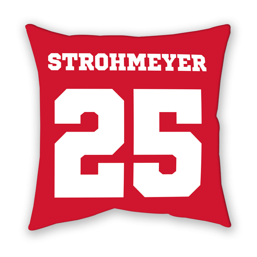 Nebraska - NCAA Baseball : Reed Strohmeyer - Pillow-1