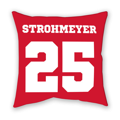 Nebraska - NCAA Baseball : Reed Strohmeyer - Pillow-1