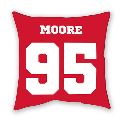 Nebraska - NCAA Football : Gabriel Moore - Pillow-1