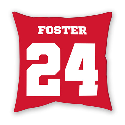 Nebraska - NCAA Football : Dexter Foster - Pillow-1