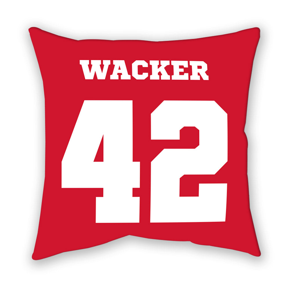 Nebraska - NCAA Football : Derek Wacker - Pillow-1