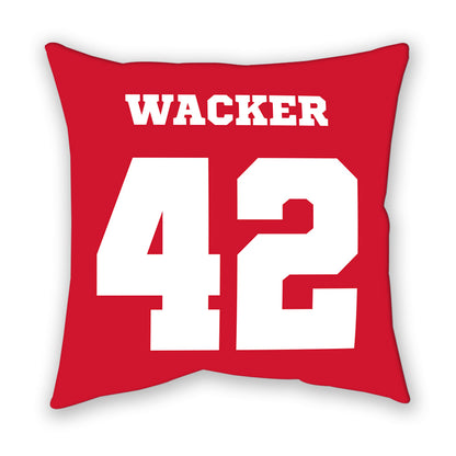 Nebraska - NCAA Football : Derek Wacker - Pillow-1