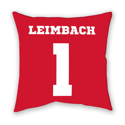Nebraska - NCAA Women's Volleyball : Keri Leimbach - Pillow-1