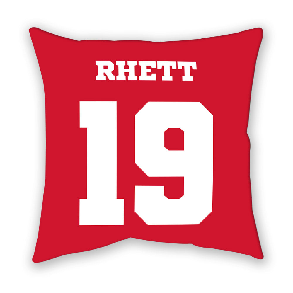 Nebraska - NCAA Football : Justyn Rhett - Pillow-1