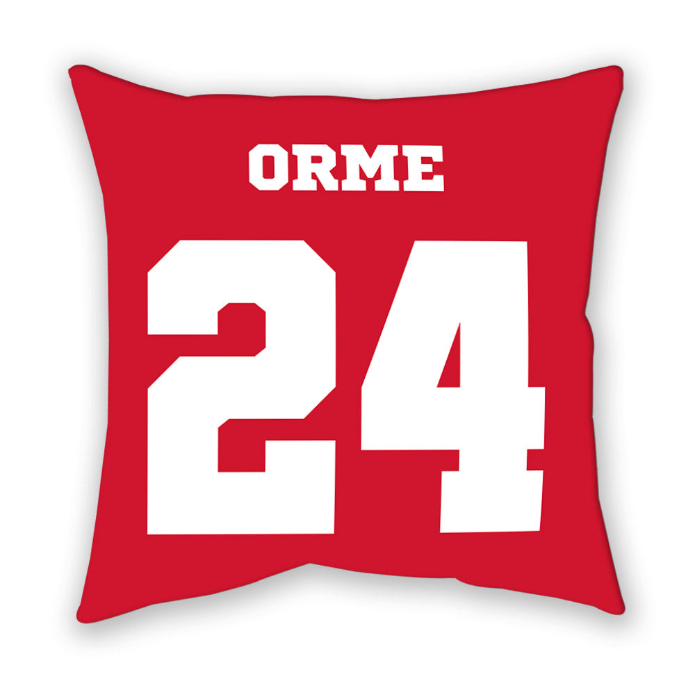 Nebraska - NCAA Men's Basketball : Sam Orme - Pillow-1