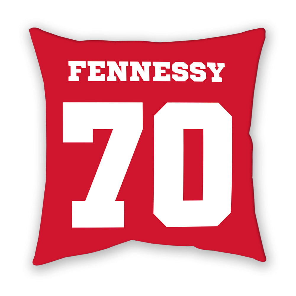 Nebraska - NCAA Football : Nolan Fennessy - Pillow-1