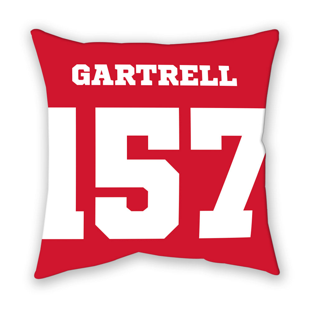 Nebraska - NCAA Wrestling : Dez Gartrell - Pillow-1