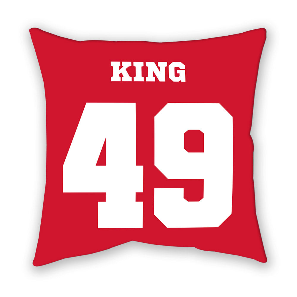 Nebraska - NCAA Football : Danny King - Pillow-1