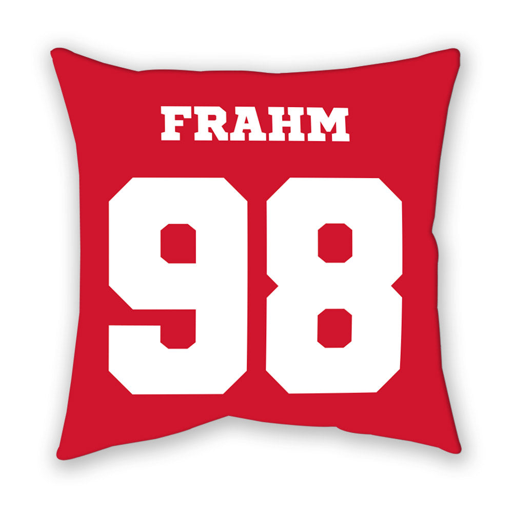 Nebraska - NCAA Softball : Jordyn Frahm - Pillow-1