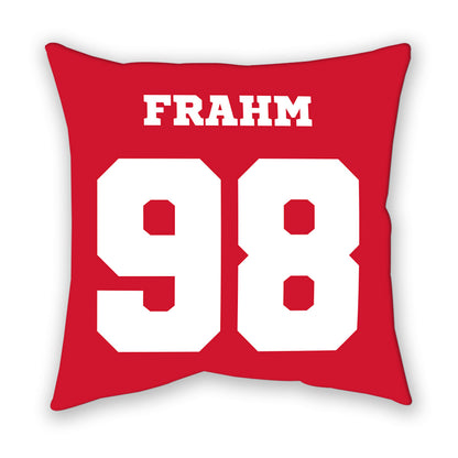 Nebraska - NCAA Softball : Jordyn Frahm - Pillow-1