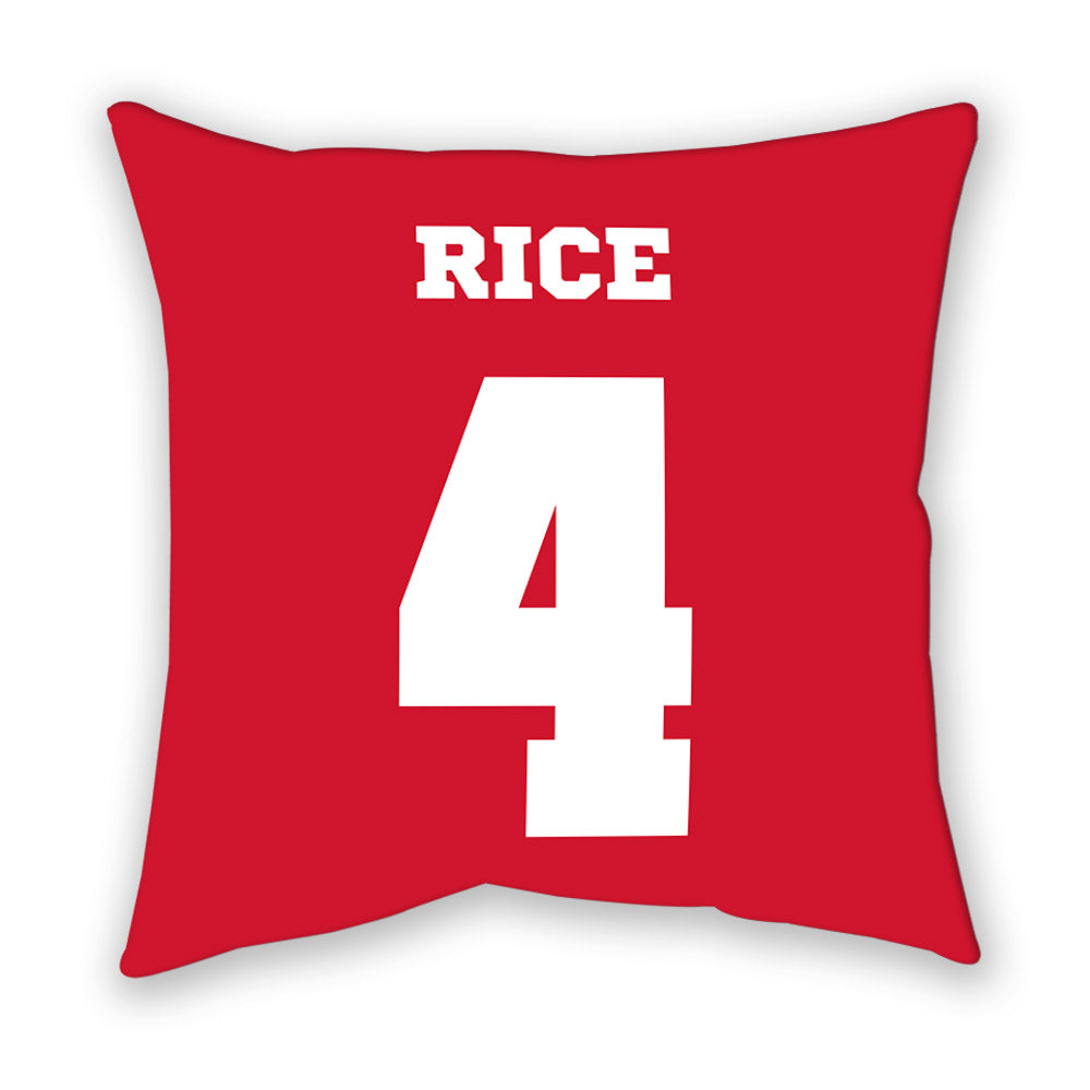 Nebraska - NCAA Men's Basketball : Colin Rice - Pillow-1