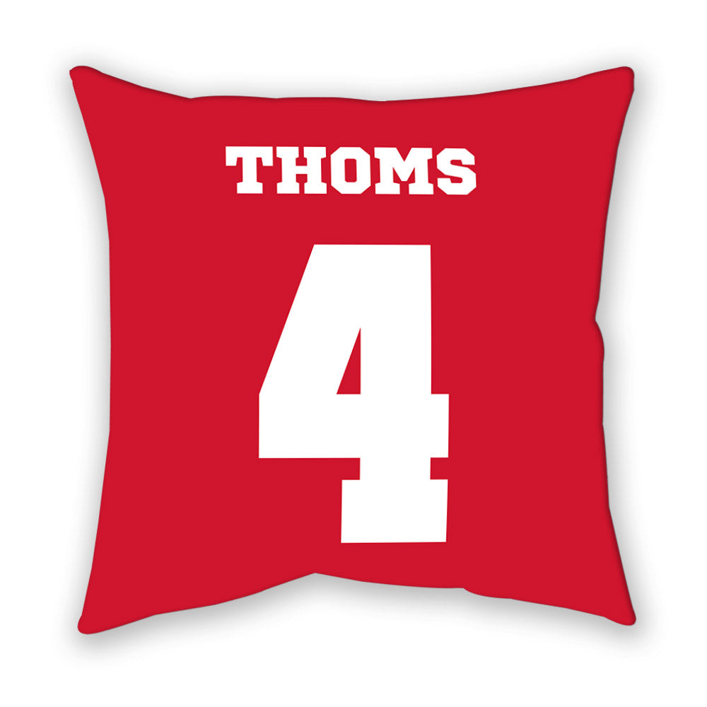 Nebraska - NCAA Softball : Malia Thoms - Pillow-1