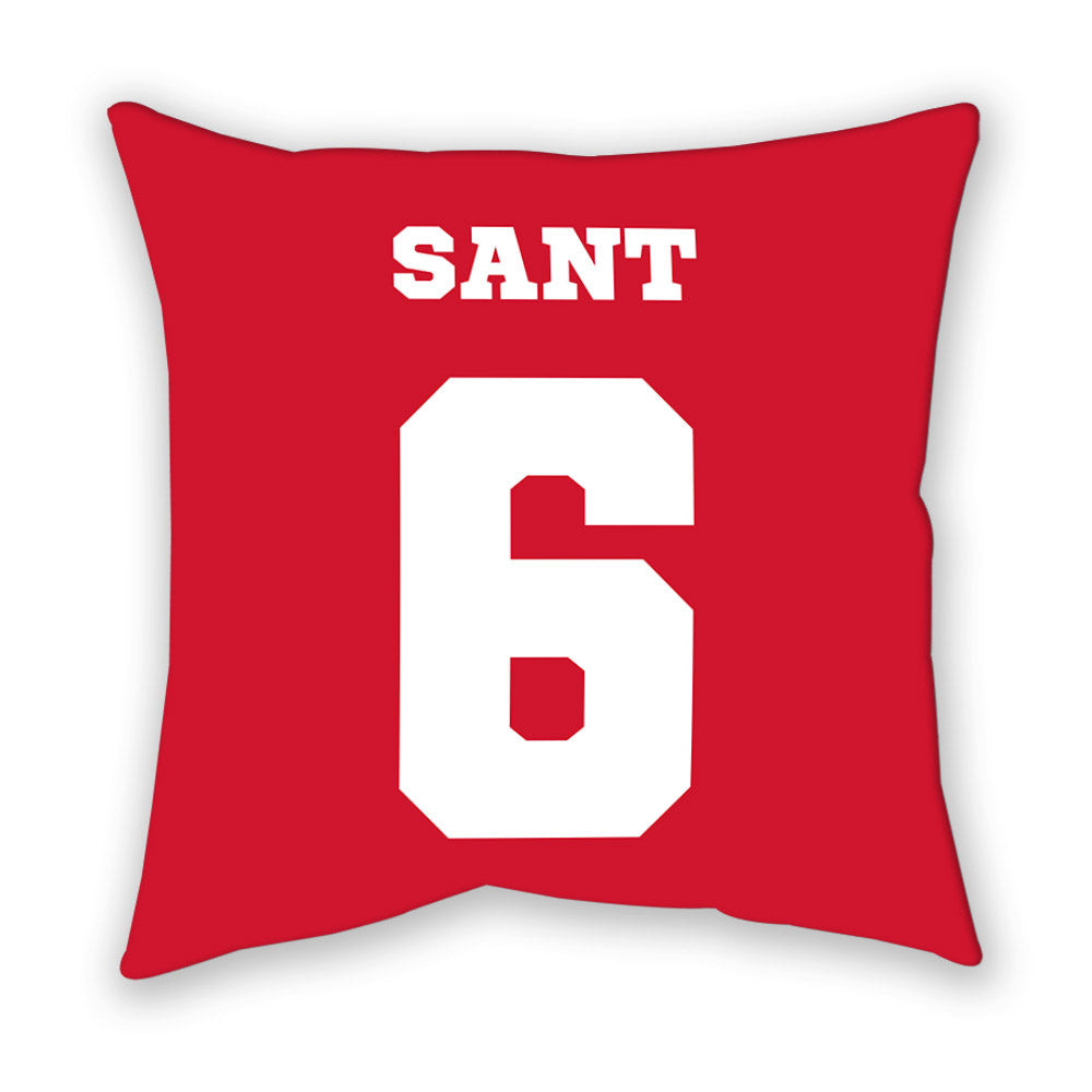 Nebraska - NCAA Women's Soccer : Sadie Sant - Pillow-1