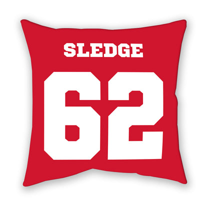 Nebraska - NCAA Football : Sam Sledge - Pillow-1