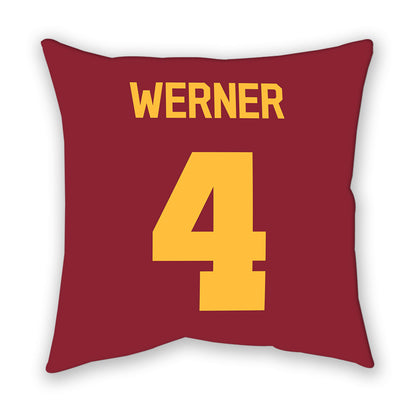 Minnesota - NCAA Softball : Maggie Werner - Pillow-1